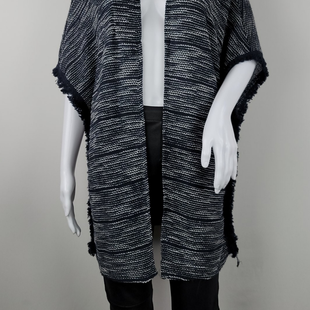 Maison Jules Print Open Cardigan Short Sleeve - Picture 4 of 11